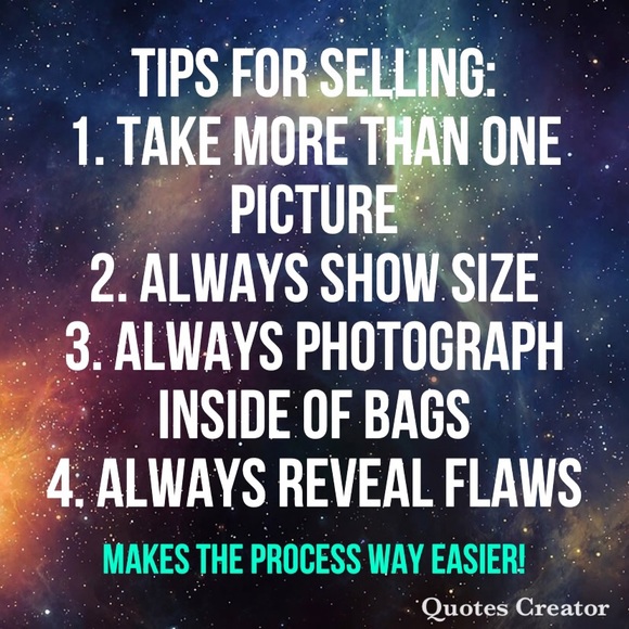 Tips for selling - Picture 1 of 1